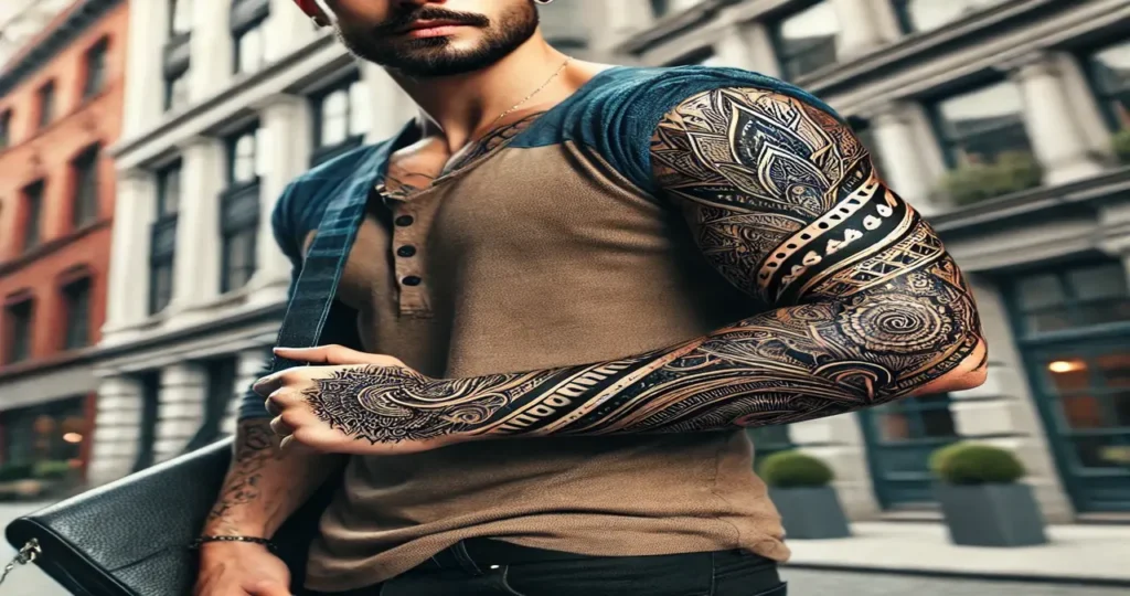 Forearm Sleeve Tattoos for Men: A Comprehensive Look at Full and Half Sleeves