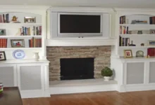 Arched Bookcase