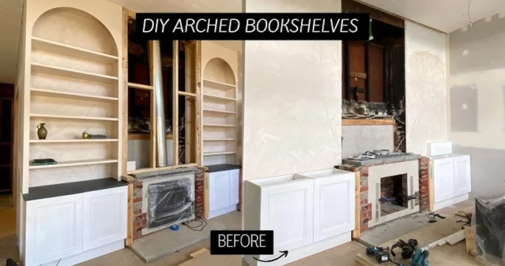 Arched Bookcase as a Room Divider: Creative Uses for Open Spaces