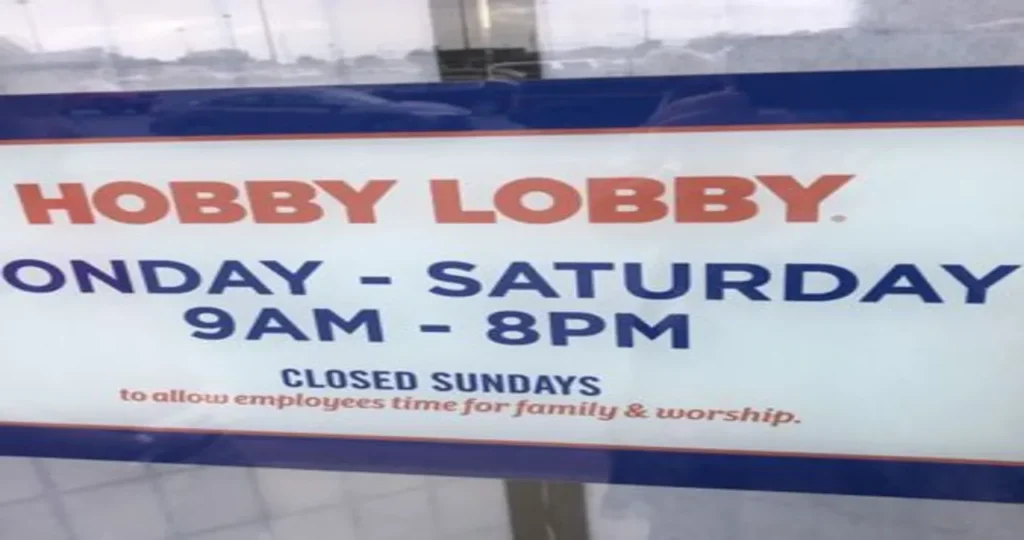 Hobby Lobby Sunday Hours – Are They Open or Closed?