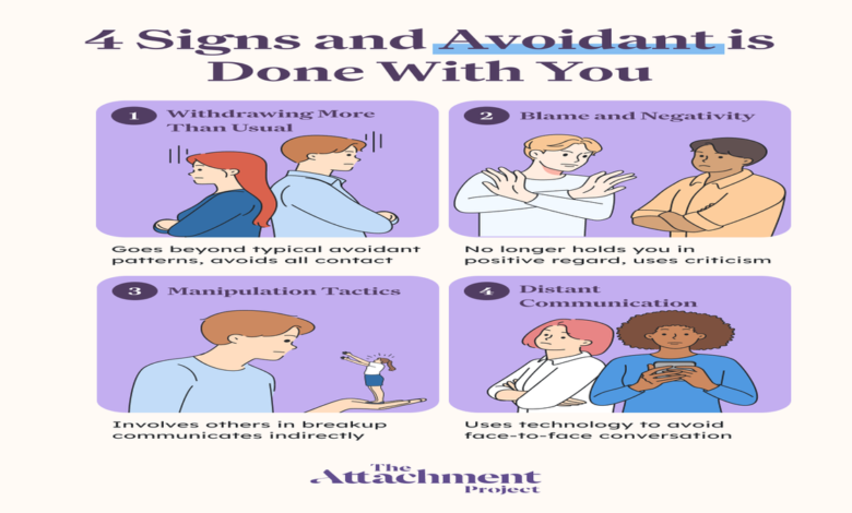 Signs an Avoidant Is Done With You